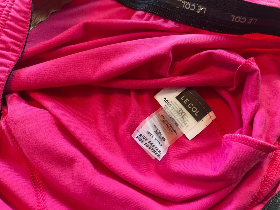 Le Col Wiggins Jersey Long Sleeve - Size 3XL Cycling Jersey - Made  Italy - EX - Image 2 of 3