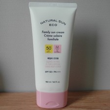 THE FACE SHOP Natural Sun Eco Family Sun Cream 150ml SPF50 PA   K-Beauty NEW