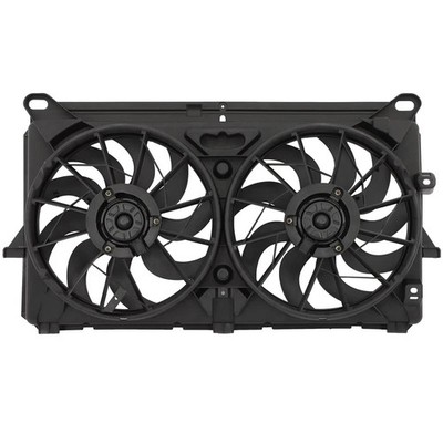 Radiator Electric Cooling Fan GM3115212 Engine Slim Fan Fits for 2005-2006 Black