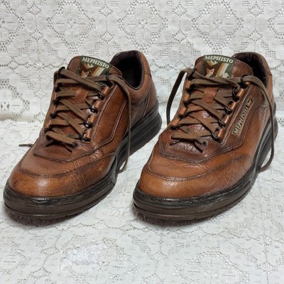 Memphisto US Men s 11 Oxford Brown Leather Lace Casual Walking Shoes