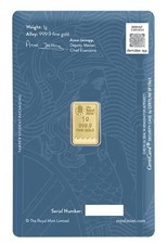 The Royal Mint 1g Gold Bar 999.99 Fully Sealed Assay Card