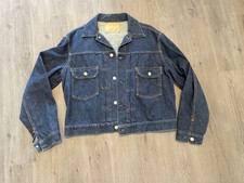 Vintage Levi 507XX BIG E Jacket 50s 60s Selvedge Type 2 Dark Size 46 #17