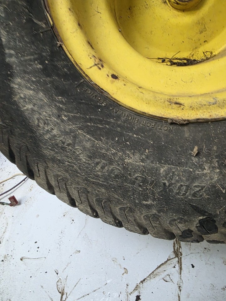 Interesting Info About John Deere X300 Rear Tire Size