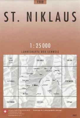 St-Niklaus (Map) 1/25 (UK IMPORT)