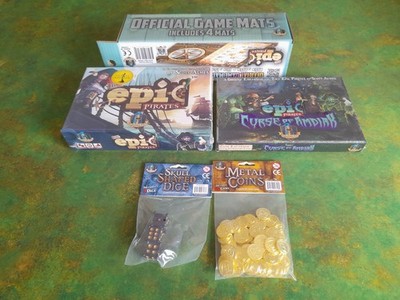 Gamelyn Games Tiny Epic Pirates engl. Kickstarter Deluxe-Bundle OVP