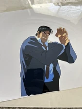 Original Japanese Anime Art Cel Hayato Jin, Getter Robo Armageddon '98