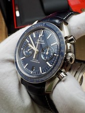 Omega Speedmaster 44 Titanium Blue 95% LNIB RARE 311.93.44.51.03.001 12k List 3