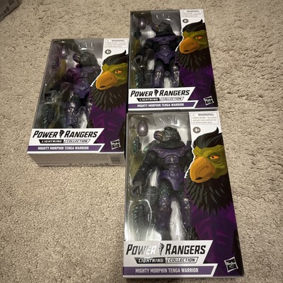 Power Rangers Lightning Collection Mighty Morphin TENGA WARRIOR - LOT of  3 MIB