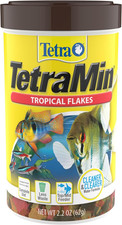 Min Nutritionally Balanced Tropical Flake Food for Tropical Fish, 2.2 oz