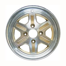 62142 Refinished Datsun 280ZX 1981-1983 14 inch Wheel Rim OE Machined w/Gold