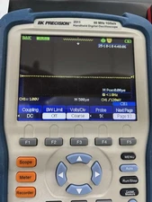 B&K Precision 2511 Handheld Oscilloscope, 60 MHz, 2 Channels Strap, In Case!