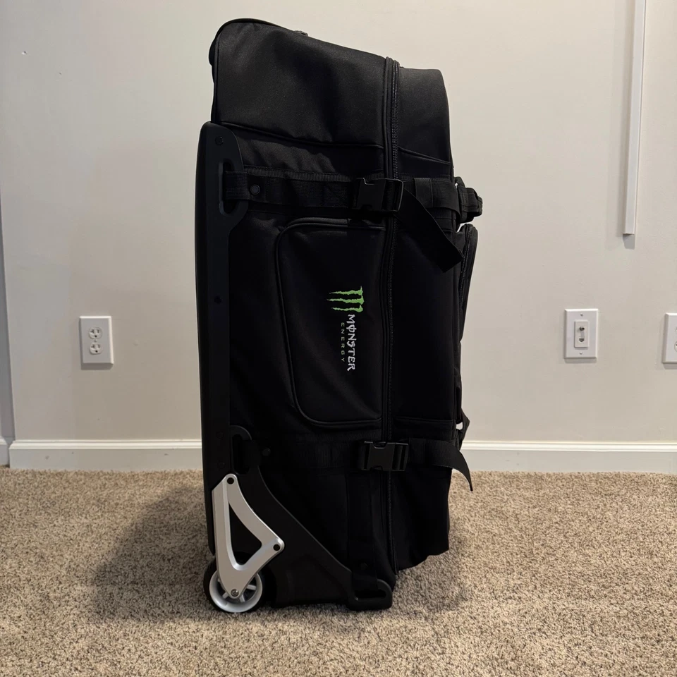Bolsa de viaje con ruedas Monster Energy 36"" Ext. Bolsa de equipaje con asa estilo Ogio 9800 Foto 2 de 4
