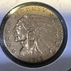 New Listing1913 Indian Head $2.50 Quarter Eagle Gold Coin Business Strike Pre-1933