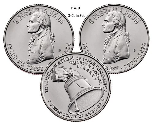 2026-P America 250 Quarters — photo from the most recent tracked eBay sale