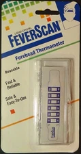 FeverScan Liquid Crystal Forehead Thermometer ~ Reusable, Fast & Reliable NEW