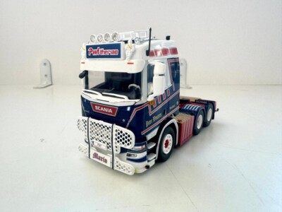 Tekno truck models, Scania NGR 6X2 Curtainside Trailer, PWT Tekno truck models, Scania NGR 6X2 Curtainside Trailer, PWT