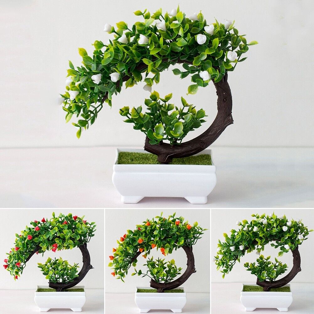Künstlich Simulation Bonsai Blumen Baum Topf Fake Eingetopft Pflanze Heim  Dekor