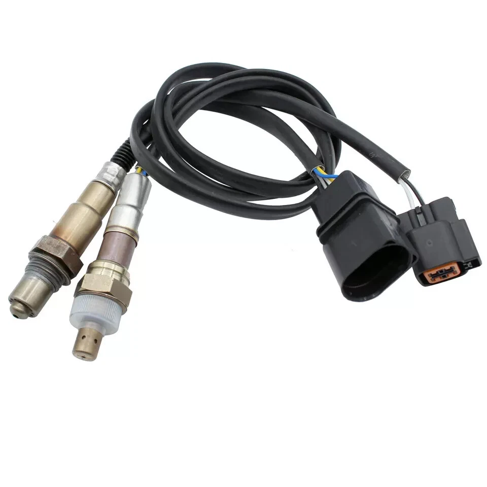 Sensor de oxígeno 2 piezas para Hyundai Elantra Kia Spectra 2003-2009 2,0 L arriba+aguas abajo Foto 3 de 4