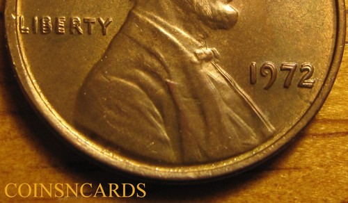 1972/72 Lincoln Cent Doubled Die Obverse DDO #1 Error Choice Uncirculated Scarce - Picture 3 of 4