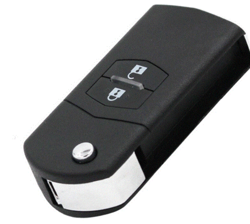 1x Remote Car Key Flip car key suitable for Mazda MX5 2000 to 2005 41601 8C - Picture 2 of 8