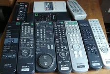 Genuine Original Sony Video CD Projector VTR TV Remote Control Stereo New Used