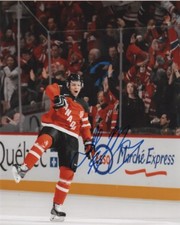 Team Canada Josh Morrissey Signed Autographed 8x10 Photo COA B