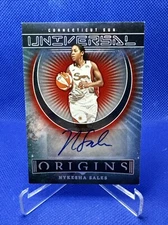 NYKESHA SALES 2023 PANINI ORIGINS WNBA RED UNIVERSAL AUTO #/49 SP Miracle Sun