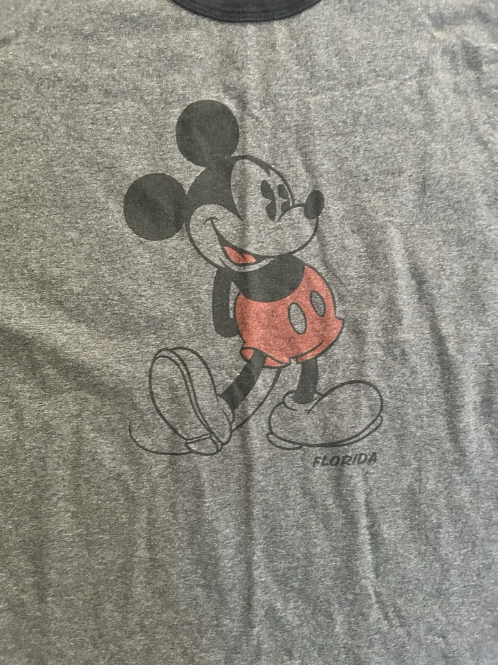 Vintage Walt Disney Mickey Mouse TShirts Men’s Size XXL World Florida
