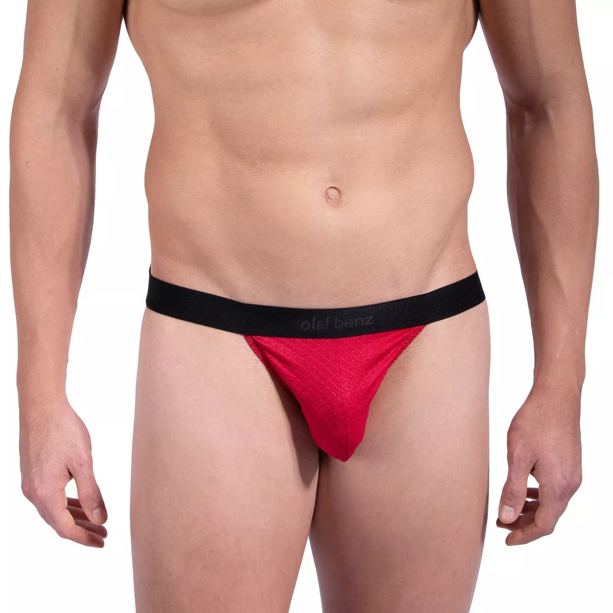 Olaf Benz RED 2312 Rio Tanga men underwear brief male pouch slip silky open  side