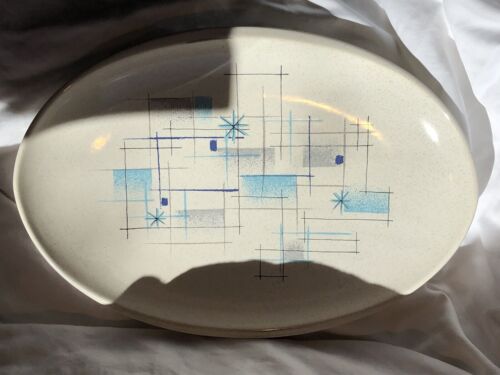 FRANCISCAN Ware MCM OASIS 13 1/4 INCH SERVING PLATTER Lovely! - Picture 1 of 7
