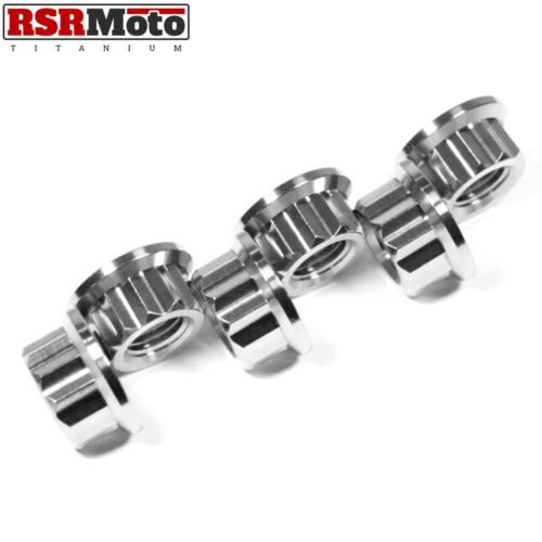 Ducati 1098 1098S 1098R 1198 1198S 1198R Titanium Sprocket Nuts 12 Point Bi-Hex - Picture 2 of 3