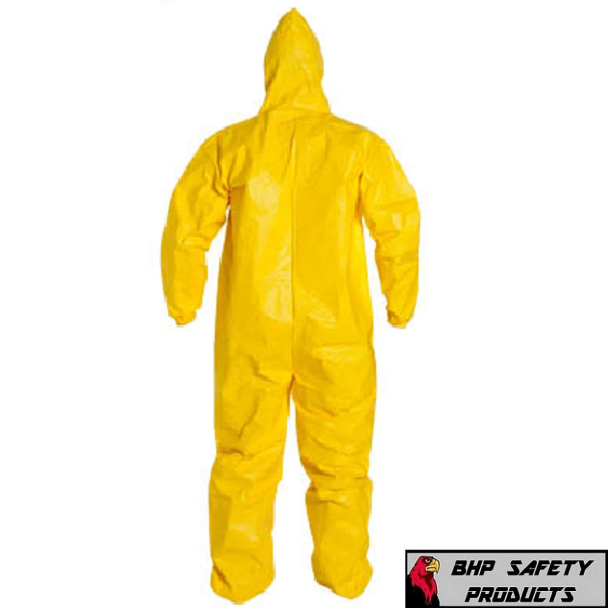 TRAJE DUPONT TYCHEM TYVEK QC127S AMARILLO MONO QUÍMICO MATERIALES PELIGROSOS 1 CADA UNO (TALLA M-4X)