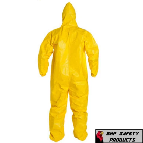2 PK DuPont Tyvek Tychem QC127S Chemical HAZMAT Protective Safety Coverall Suit image 4