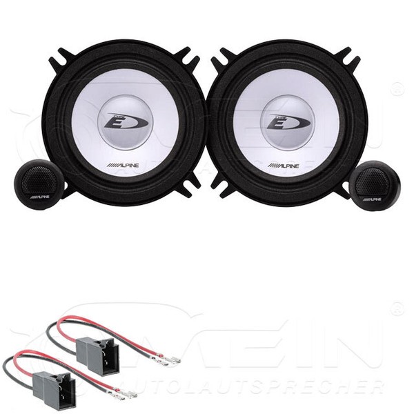 Alpine Lautsprecher FüR Renault Scenic II 2003-2009 Front Vorn 2-Wege 250W #AKL2-image
