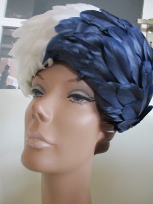 STUNNING VINTAGE FEATHER HAT | eBay display picture 2