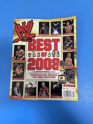 WWE WRESTLING MAGAZINE JANUARY 2009 BEST OF 2008 UNDERTAKER WRESTLING MAGAZINE. - Imagen 2 de 3