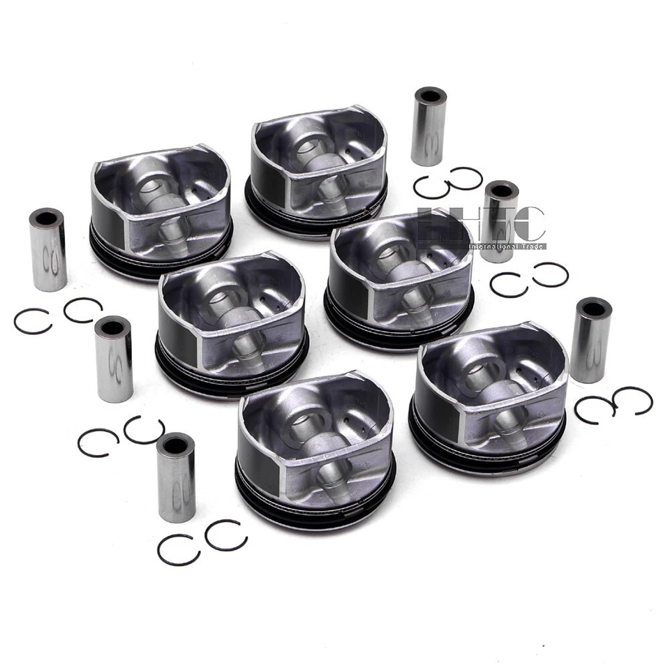 Juego de pistones y anillos Φ89,9 mm STD para Mercedes-Benz C320 E320 W203 W211 M112 3,2 Foto 3 de 4