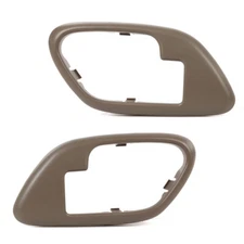 Inside Door Handles Bezel Pair Fit For 95-99 Chevy GMC Truck Left & Right