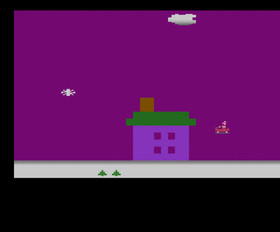 MEAN SANTA Atari 2600 videogame cartridge VCS video computer system game and box