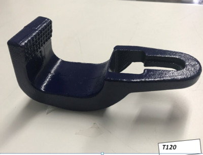 4" J-Hook With Beam Clamp And Retainer Clip In 25 Pack