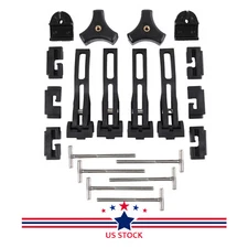 Universal Tonneau Cover Rear Front Clamp Replacement For Hard Tri-Fold