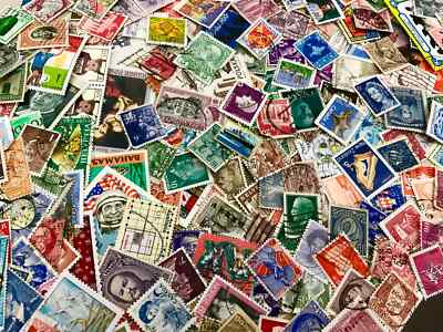 #ad 1000 WORLDWIDE Hand Selected Vintage Postage Stamps Off Paper Curated Lot $18.00