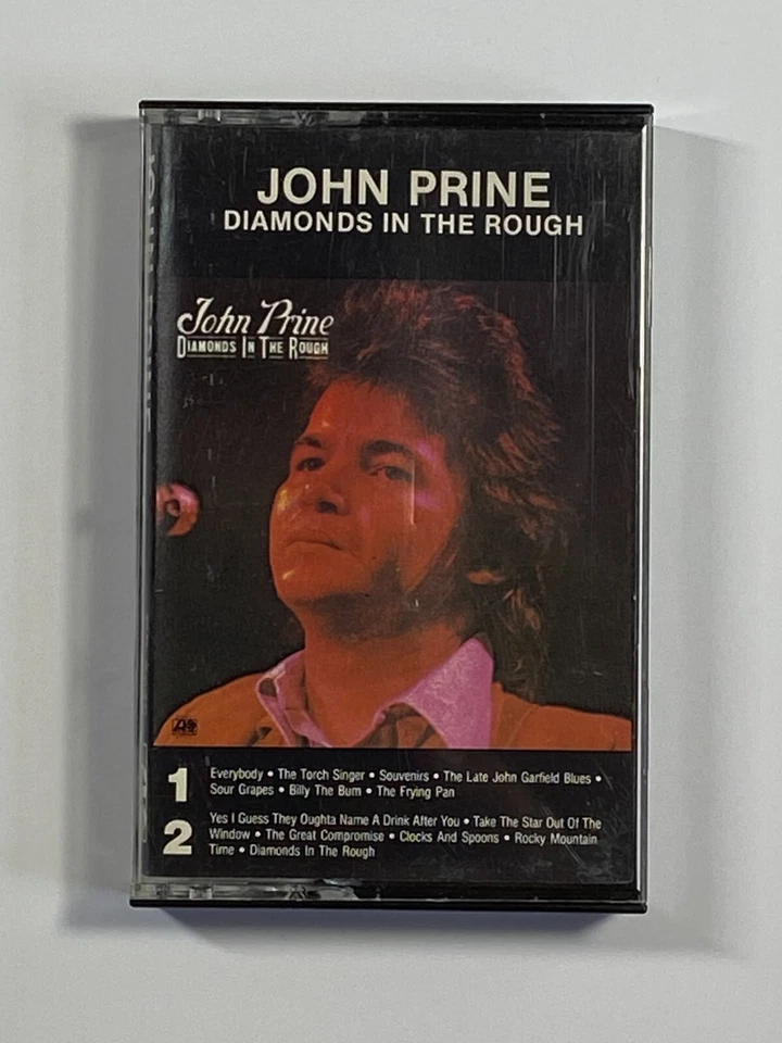 1x Cinta de casete de música - John Prine - Diamonds in the Rough - 1972 - EX FUERA DE STOCK Foto 2 de 4