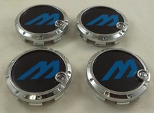 Mach By 2 Crave Wheels Chrome Custom Wheel Center Cap Set 4 C072-3 M3-c4