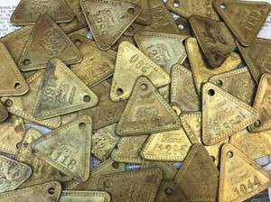 Price-per-Tag-Vintage-Ford-Northville-Plant-Auto-Antique-Tool-Check-Shiny