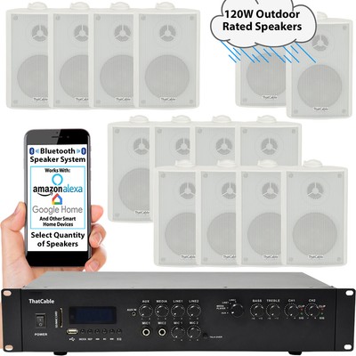 bluetooth outdoor stereo system