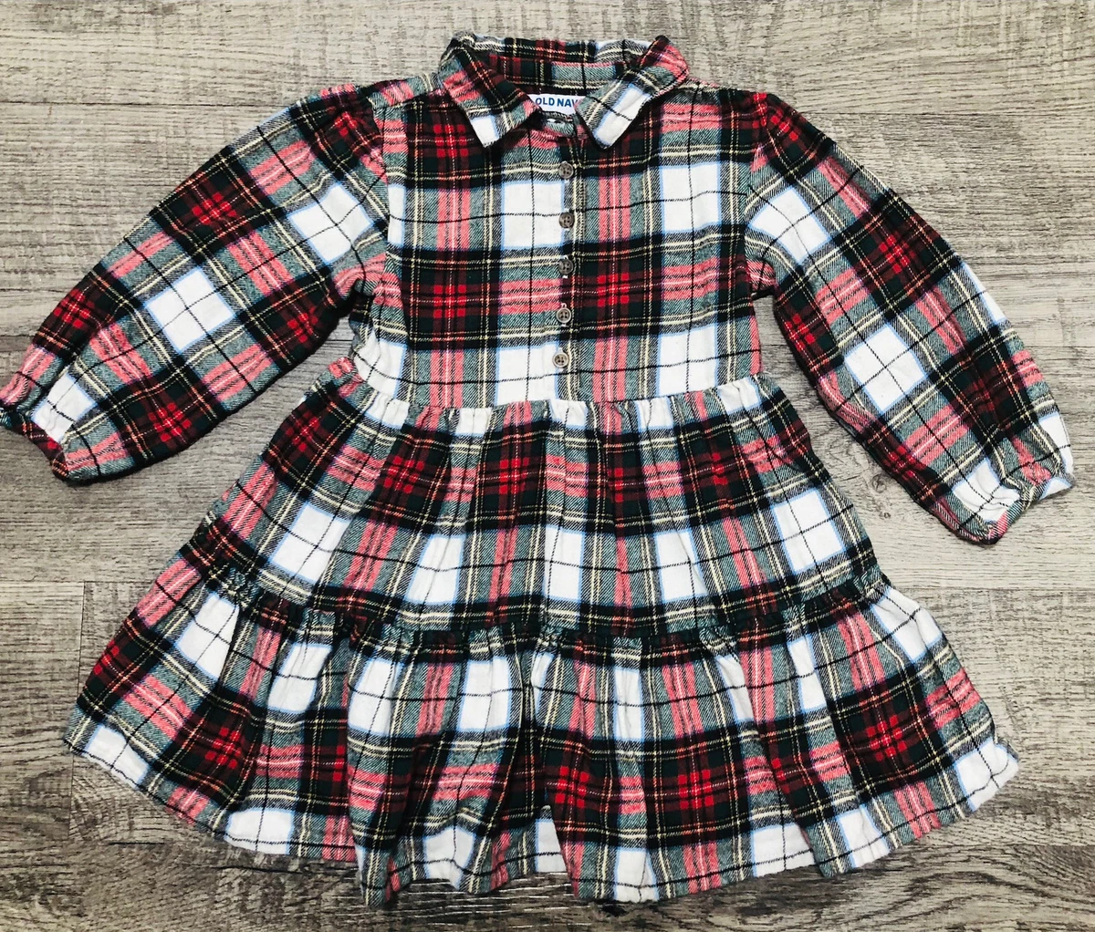 Old navy plaid dress sale
