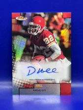 2024 Topps Finest Dante Hall Flashback Refractor Auto #FBADH Kansas City Chiefs