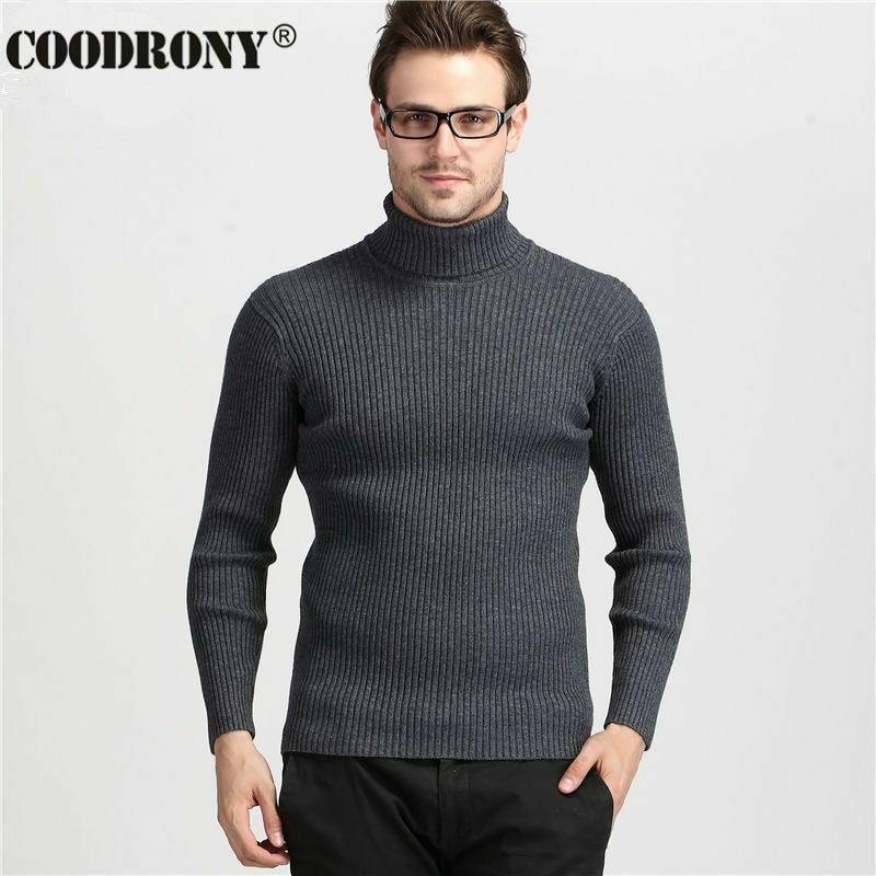 Winter Thick Cashmere Sweater Men's 