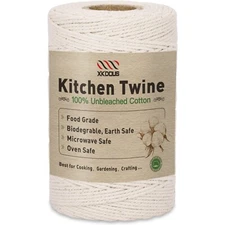476ft Butchers Twine 100% Cotton Food Safe Cooking Twine Kitchen Twine String.